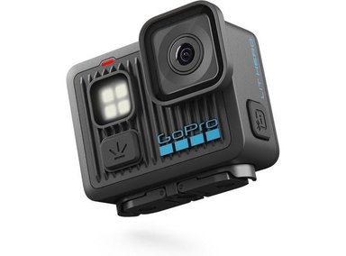 GOPRO LIT HERO - CÁMARA DE ACCIÓN, COMPACTA, IMPERMEABLE, CON LUZ, VIDEO 4K, FOTO 12 MP, PANTALLA TÁCTIL, ESTABILIZACIÓN - 6