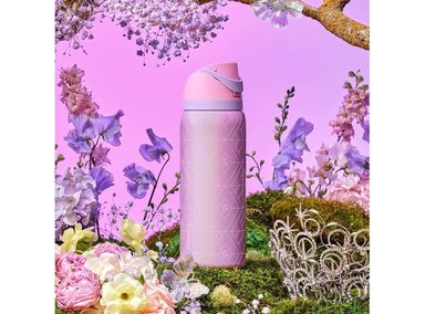 BOTELLA AISLADA DE ACERO INOXIDABLE OWALA FREESIP, IDEAL PARA DEPORTES, EN COLOR ROSA, LIBRE DE BPA - 6
