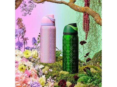 BOTELLA AISLADA DE ACERO INOXIDABLE OWALA FREESIP, IDEAL PARA DEPORTES, EN COLOR ROSA, LIBRE DE BPA - 7