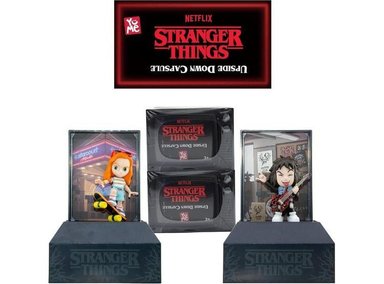 CÁPSULAS STRANGER THINGS SERIE 1 CON FIGURAS DE ACCIÓN CIEGAS, JUGUETES COLECCIONABLES NETFLIX, PAQUETE DE 2
