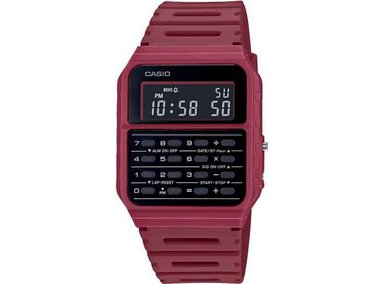 CASIO DIGITAL S0361814, RELOJ MULTICOLOR CON CALCULADORA, PANTALLA DIGITAL RESISTENTE AL AGUA, IDEAL PARA ADULTOS