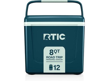 RTIC HIELERA PERSONAL DE 8 CUARTOS, COMPACTA, AISLADA Y PORTÁTIL IDEAL PARA ALIMENTOS Y BEBIDAS