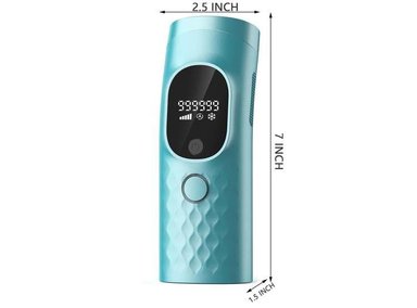 DEPILADORA LÁSER IPL PARA MUJERES Y HOMBRES CON TECNOLOGÍA DE ENFRIAMIENTO E INCLUYE AFEITADORA Y GAFAS, 999,999 DESTELLOS - 7