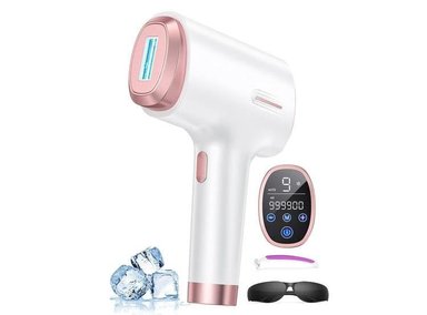 DEPILACIÓN LÁSER IPL PARA MUJERES, DISPOSITIVO CON ENFRIAMIENTO PARA CARA Y CUERPO, RESULTADOS SIN DOLOR A LARGO PLAZO