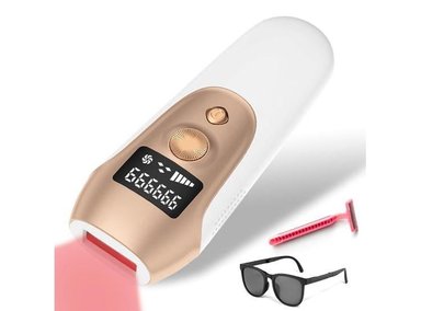 DEPILADORA IPL PARA USO EN CASA, VELLO PERMANENTE, AXILAS, PIERNAS, BIKINI, MODELO S3