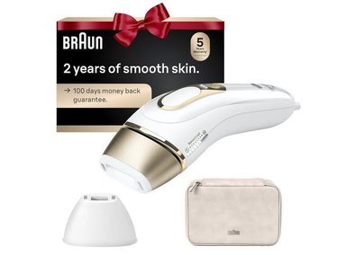 DEPILADORA LÁSER BRAUN SILK EXPERT PRO 5 PL5137 CUERPO Y CARA