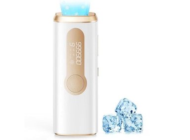 DEPILACIÓN LÁSER IPL SEGURO EN CASA PARA MUJERES Y HOMBRES, INDOLORO, CONTACTO FRÍO, RESULTADOS DURADEROS CUERPO COMPLETO Y ROSTR