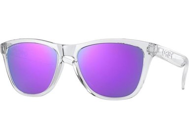 GAFAS DE SOL OAKLEY FROGSINS LOW BRIDGE CON PROTECCIÓN UV Y LENTES PRIZM VIOLET PARA MEJORAR CONTRASTE