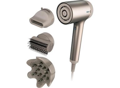 SHARK HD120BRN SECADOR DE PELO CON TECNOLOGÍA HYPERAIR: SECADO RÁPIDO SIN DAÑO POR CALOR, INCLUYE CONCENTRADOR Y DIFUSOR (110v)