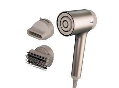 SECADORA SHARK HD112BRN HYPERAIR IONIC CON CONCENTRADOR, ACCESORIOS DE PEINADO Y TECNOLOGÍA DE CALOR SEGURA (110v)