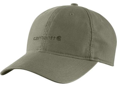 CARHARTT - GORRA DE LONA PARA MUJER CON DISEÑO BORDADO, ESPALDA DE MALLA Y BANDA DE SUDOR RÁPIDA