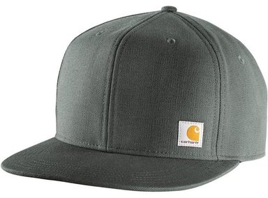 GORRA FIRM DUCK CARHARTT CON ALA PLANA, TECNOLOGÍA FASTDRY Y CIERRE AJUSTABLE PARA HOMBRE
