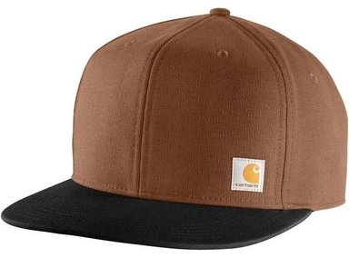 GORRA CARHARTT FIRM DUCK PARA HOMBRE CON TECNOLOGÍA FASTDRY, BANDA ANTIOLOR Y CIERRE AJUSTABLE