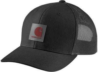 GORRA RESISTENTE CARHARTT PARA HOMBRE CON PARCHE DE LOGOTIPO Y MALLA DE SARGA FLEXIBLE