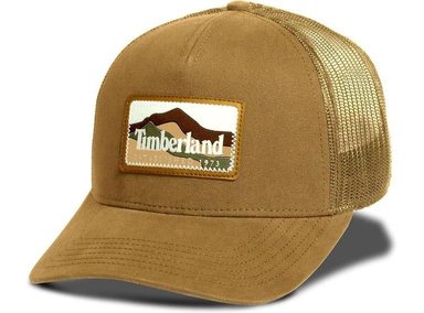 SOMBRERO TIMBERLAND PARA HOMBRE, MODELO CAMIONERO CON MALLA AJUSTABLE, VISERA CURVA Y ESTILO ATEMPORAL