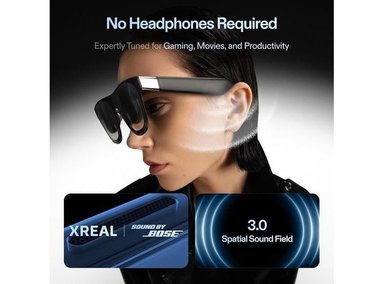 GAFAS XREAL ONE PRO AR CON CHIP X1, ÓPTICA X-PRISM, SONIDO BOSE, COMPATIBLES CON IPHONE, STEAM DECK, ROG, MAC, PC Y ANDROID - 6