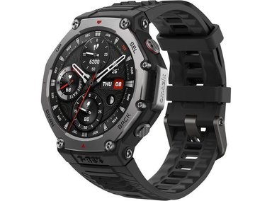 RELOJ INTELIGENTE AMAZFIT T-REX 3 48MM AMOLED GPS DOBLE BANDA NEGRO