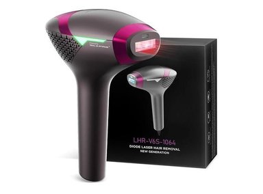DEPILADORA LÁSER DERMRAYS PARA PIELES OSCURAS, TECNOLOGÍA 1064NM, REDUCE CRECIMIENTO DE CABELLO PERMANENTEMENTE