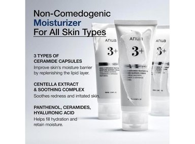 CREMA FACIAL ANUA 100ML 3 CERAMIDA PANTENOL - 2