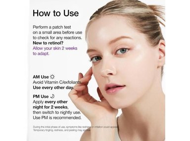 ANUA CREMA DE OJOS REVITALIZANTE CON RETINOL 0.1% CAFEÍNA NIACINAMIDA 30G - 6