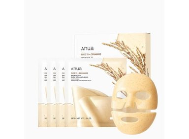 ANUA RICE 70 MÁSCARA NOCTURNA HIDRATANTE, REAFIRMANTE Y ILUMINADORA PARA UNA PIEL DE VIDRIO