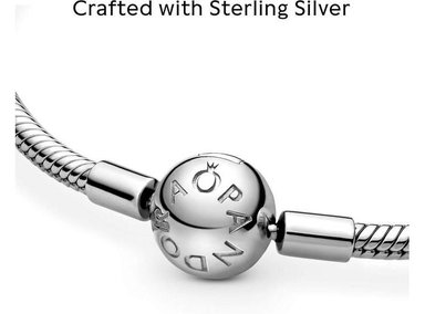 PULSERA PANDORA MOMENTS, COMPATIBLE CON DIJES MOMENTS. REGALO PERFECTO CON CAJA DE REGALO INCLUIDA - 3