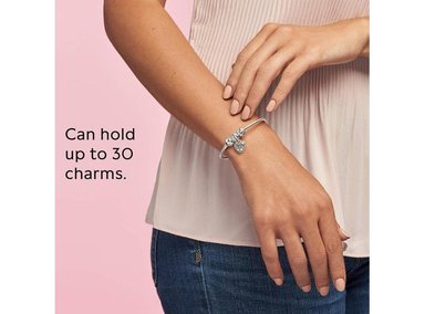 PULSERA PANDORA MOMENTS, COMPATIBLE CON DIJES MOMENTS. REGALO PERFECTO CON CAJA DE REGALO INCLUIDA - 6