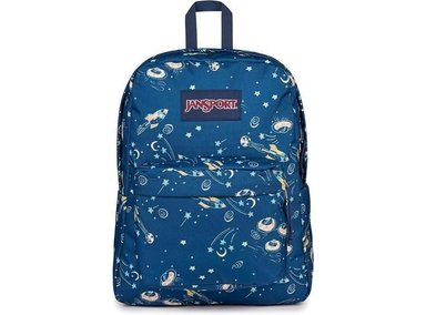 MOCHILA JANSPORT SUPERBREAK, RESISTENTE, LIGERA, CON COMPARTIMENTO PRINCIPAL Y BOLSILLO FRONTAL ORGANIZADOR
