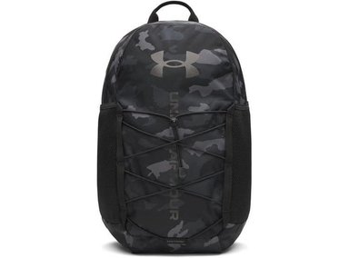 MOCHILA UNISEX HUSTLE SPORT 6.0 DE UNDER ARMOUR, RESISTENTE AL AGUA, CON FUNDA PARA LAPTOP Y BOLSILLOS AJUSTABLES