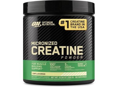 OPTIMUM NUTRITION CREATINA MICRONIZADA, POTENCIA EL CRECIMIENTO MUSCULAR Y EL RENDIMIENTO DEPORTIVO