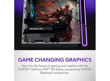ALIENWARE AURORA GAMING DESKTOP CON INTEL CORE ULTRA 9, NVIDIA RTX 5080 Y SSD 1TB - 4
