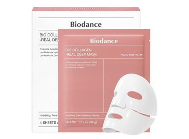 MÁSCARA PROFUNDA DE BIO-COLÁGENO DE BIODANCE, HIDRATACIÓN NOCTURNA, MINIMIZA POROS, ELASTICIDAD Y CUIDADO COREANO