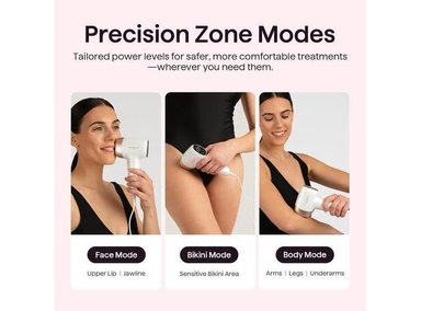 WAVYTALK DEPILADORA IPL, USO EN CASA, INDOLORA CON DOBLE PULSO Y ENFRIAMIENTO, PARA CUERPO, CARA Y BIKINI - 4