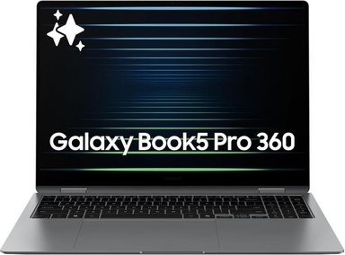 SAMSUNG GALAXY BOOK5 PRO 360 COPILOT+ AI, INTEL CORE 7 ULTRA, PANTALLA AMOLED 3K, S PEN, 120HZ
