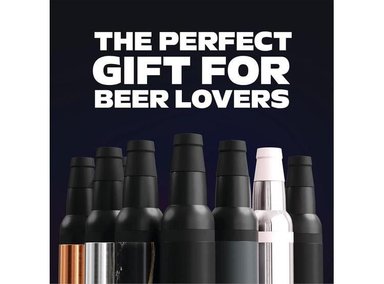ASOBU FROSTY: ENFRIADOR DE BOTELLAS Y LATAS DE ACERO INOXIDABLE CON AISLAMIENTO Y ABREBOTELLAS INTEGRADO, LIBRE DE BPA - 6