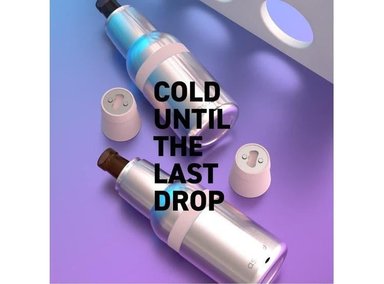 ASOBU FROSTY: ENFRIADOR DE BOTELLAS Y LATAS DE ACERO INOXIDABLE CON AISLAMIENTO Y ABREBOTELLAS INTEGRADO, LIBRE DE BPA - 7