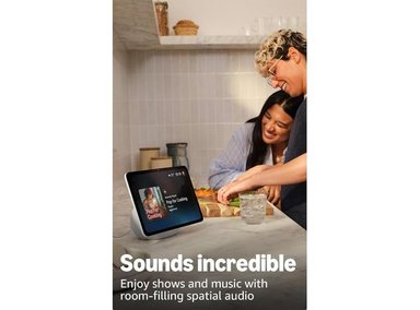 AMAZON ECHO SHOW 11: PANTALLA FULL HD VIBRANTE CON AUDIO ESPACIAL Y ACCESO A ALEXA+, COLOR BLANCO - 3