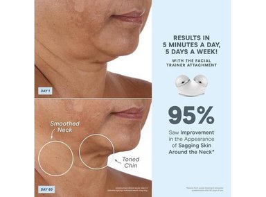 NUFACE TRINITY+ KIT: FACIAL DE MICROCORRIENTE PARA ROSTRO Y CUELLO, MEJILLAS Y CEJAS - 3