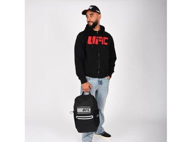MOCHILA UFC 100% POLIETILENO PARA HOMBRE, NEGRA, ÚNICA, ESTILO CASUAL DIARIO - 6