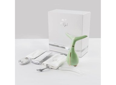 MASAJEADOR FACIAL PORTÁTIL ELÉCTRICO MS.W PARA ROSTRO Y CUELLO, 3 MODOS DE MASAJE Y CALEFACCIÓN - 7