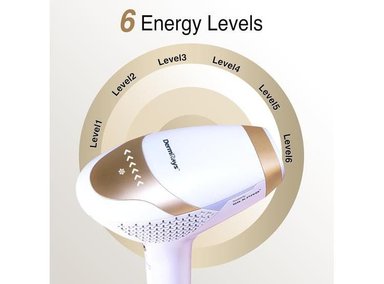 DEPILACIÓN LÁSER DERMRAYS PARA HOMBRES Y MUJERES V4S - 7