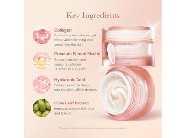 CREMA DE COLÁGENO TRIPLE MEDICUBE: HIDRATANTE Y REAFIRMANTE CON ÁCIDO HIALURÓNICO Y MANTECA DE KARITÉ - 3