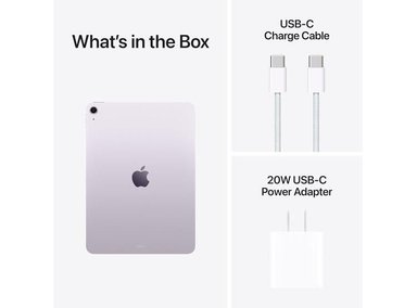 APPLE IPAD AIR: PANTALLA RETINA, 512GB, CÁMARAS DE 12 MP, WI-FI 7, TOUCH ID, DURACIÓN EXTENDIDA DE BATERÍA, MORADO - 5