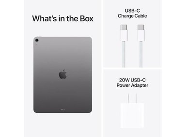 APPLE IPAD AIR: PANTALLA LIQUID RETINA DE ALTA RESOLUCIÓN, CÁMARAS AVANZADAS, WI-FI 7, TOUCH ID, COLOR SPACE GRAY - 5