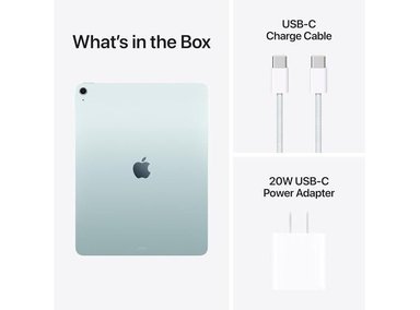 APPLE IPAD AIR M4 CON PANTALLA LIQUID RETINA, 512GB, CÁMARA DE 12MP, WI-FI 7, TOUCH ID, BATERÍA LARGA - AZUL - 5