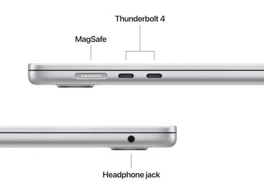 APPLE 2026 MACBOOK AIR, CHIP M5, IA, PANTALLA LIQUID RETINA, 16GB RAM, SSD 512GB, CÁMARA 12MP, TOUCH ID - 3