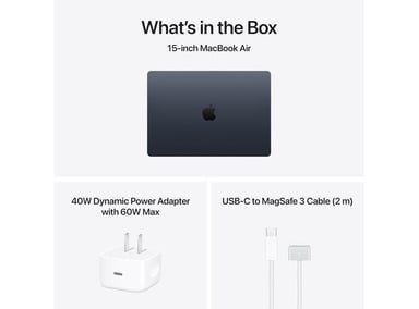 APPLE MACBOOK AIR MODELO MDVN4LL/A 1TB MIDNIGHT - 5