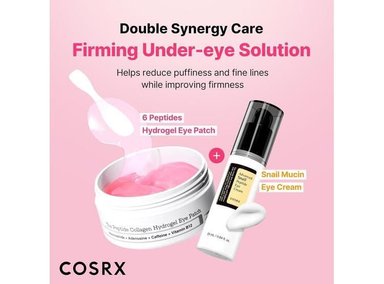 PARCHES OCULARES COSRX CON PÉPTIDOS Y COLÁGENO PARA REDUCIR HINCHAZÓN Y CÍRCULOS OSCUROS - 5