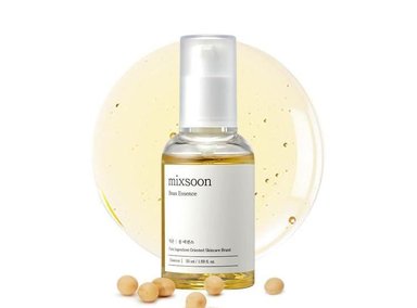 MIXSOON SUERO FACIAL BEAN ESSENCE EXFOLIANTE CON MUCINA DE CARACOL PARA PIEL SUAVE 50ML