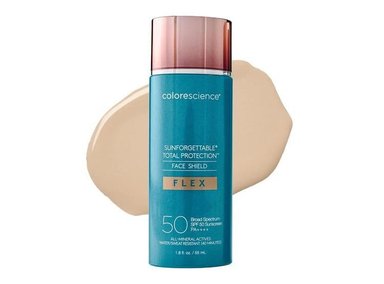 COLORESCIENCE PROTECTOR SOLAR FACIAL SHIELD FLEX SPF 50 - PROTECCIÓN MINERAL CON COLOR ADAPTATIVO - 1